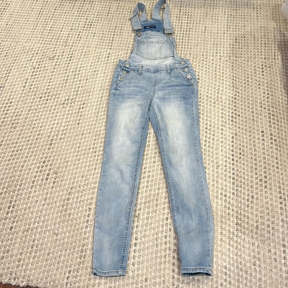 Blue Spice Womens Juniors Overalls size 0 - Picture 1 of 10